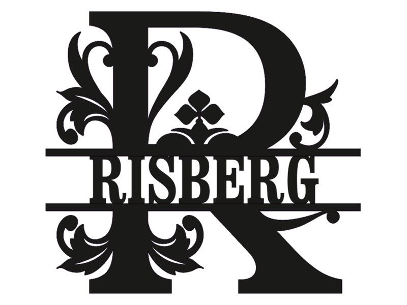 Irish Monogram R R Monogram - Trollsmedjan