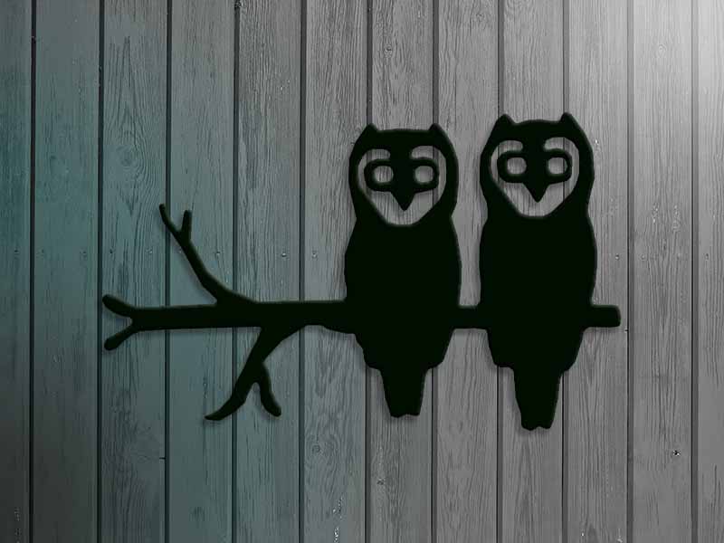 Väggdekor_Troll_Gray_Ugglor