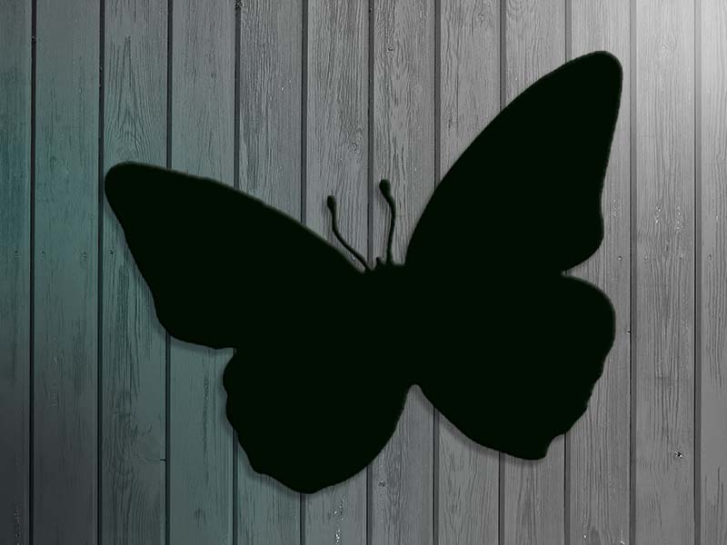 Väggdekor_Troll_Gray_butterfly