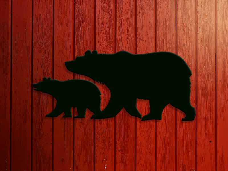 Väggdekor_Troll_RedBG_Björnar